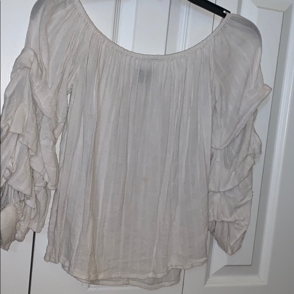 womens off the shoulder blouse